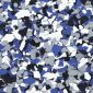 B-310 Orbit Epoxy Flakes | Blue, Grey, White & Black Chips | Concrete Floor Supply
