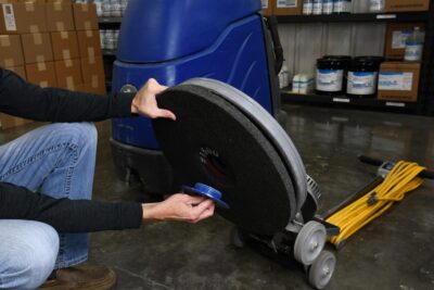 Double Sided Diamond Pads with Buffer Machines