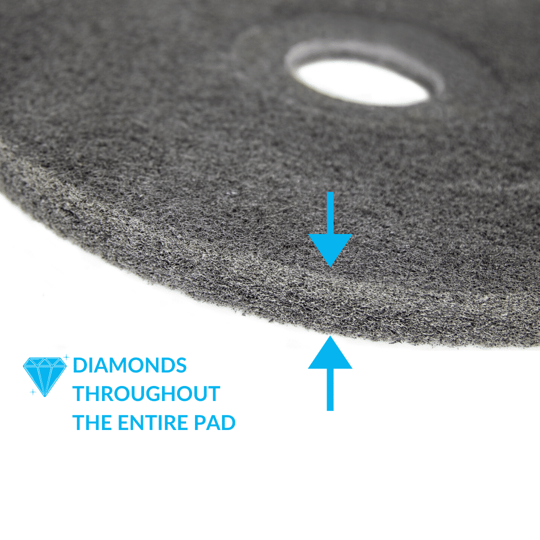 Double Sided Diamond Polishing Pad for Concrete & Granite | Concrete Floor Supply