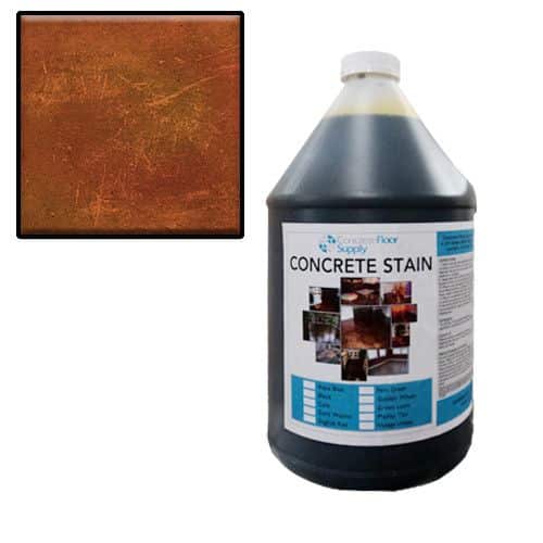 English Red Acid Stain for Concrete | Concrete Floor Supply