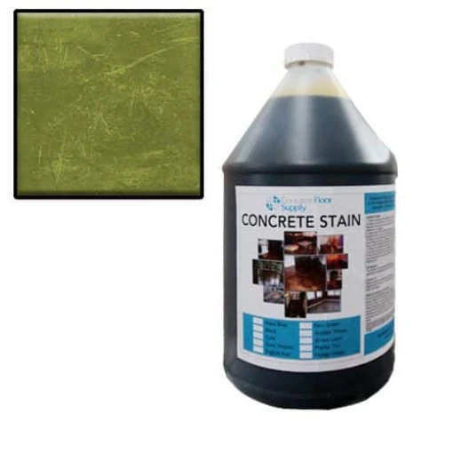 Fern Green Acid Stain for Concrete | Concrete Floor Supply