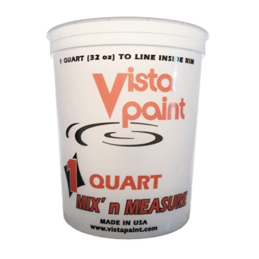 measure quart bucket