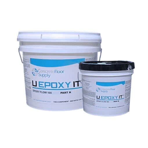 Professional Grade Epoxy Flow 100 | 100% Solids Epoxy Floor Coating | Concrete Floor Supply