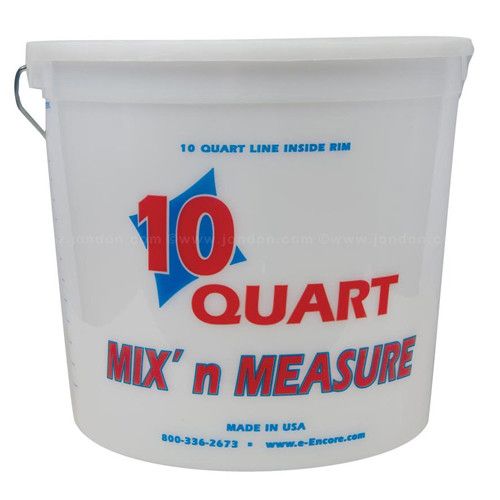 Calibrated Mixing Bucket - 2.5 Quart (5 Count) – brickintheyard