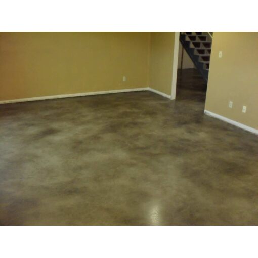 Matte Finish Urethane on Stained Concrete | Concrete Floor Supply