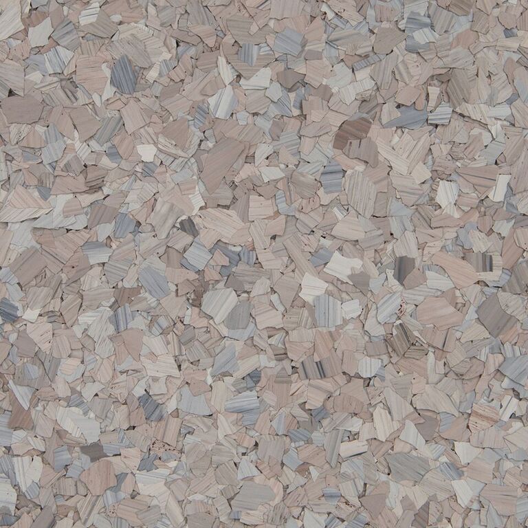 F-9303 Pumice Epoxy Flakes | Brown & Grey Chips | Concrete Floor Supply