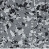 B-616 (Wombat) 1/4″ Epoxy Flakes | Black, Grey& White Chips | Concrete Floor Supply