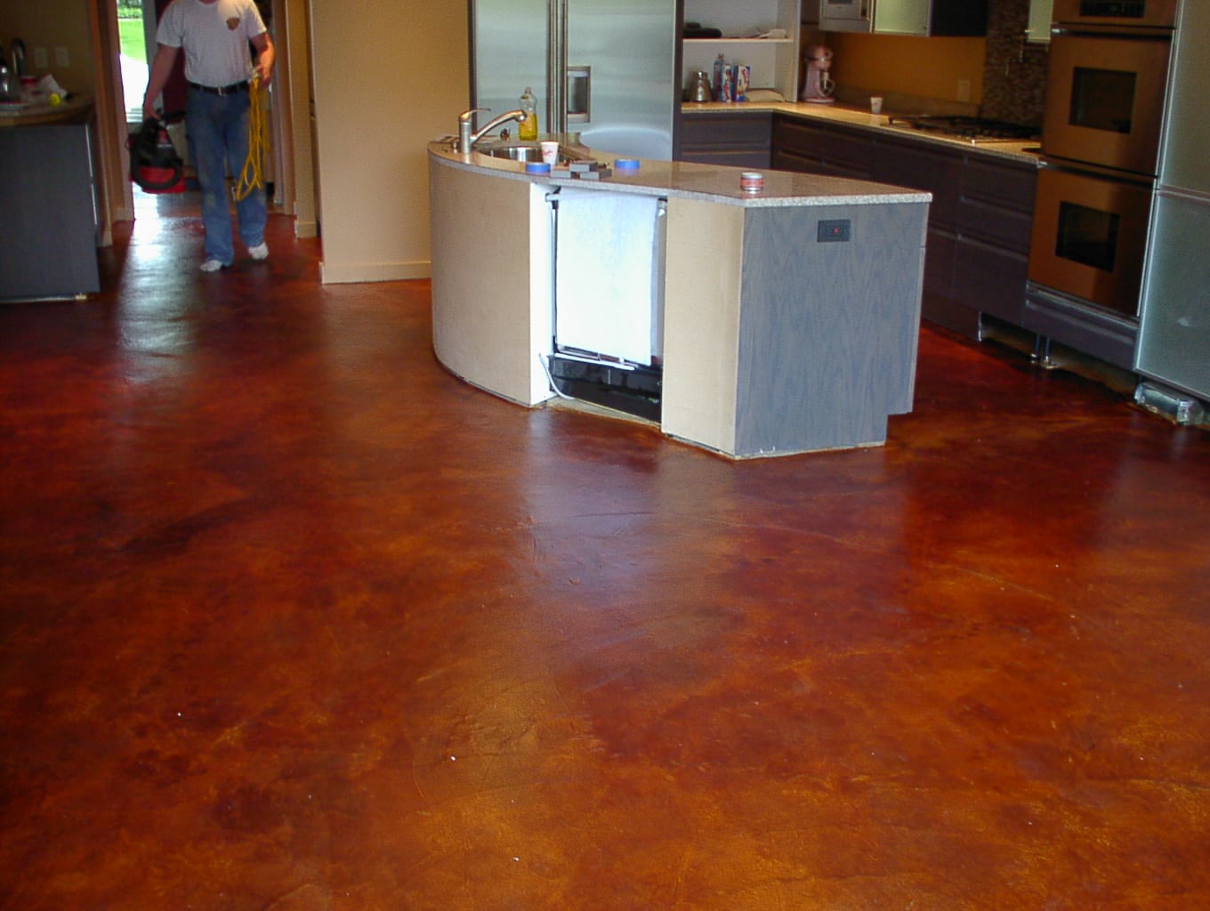 Acid-Stained Concrete Flooring Benefits