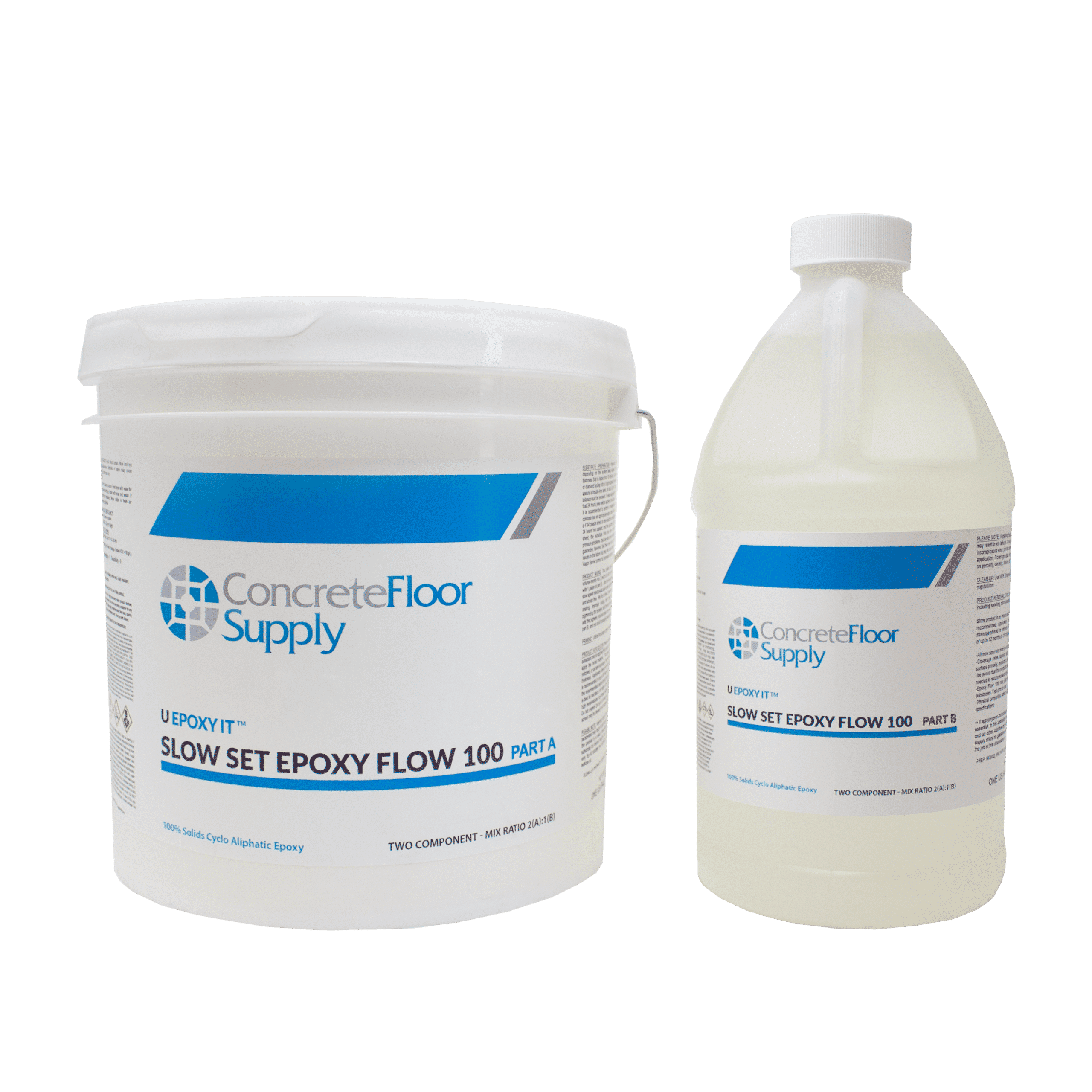 Epoxy Flow 100% Solids Slow Set | Epoxy Floor Coating | Concrete Floor Supply