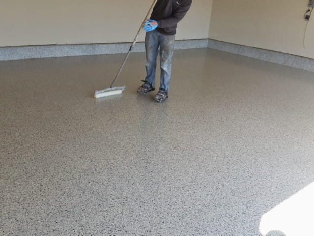 garage floor coating polyaspartic