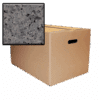 B-4214 Denali Terrazzo Epoxy Flake Box | Browns, Black & Grey Chips | Concrete Floor Supply