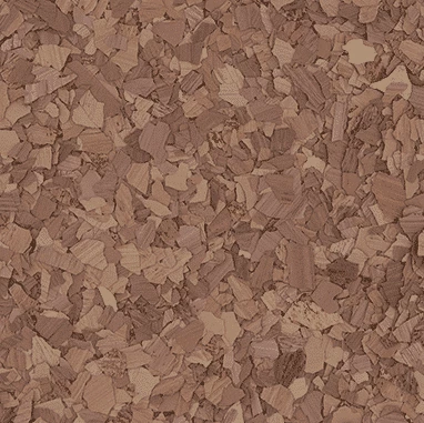 B-9203 Feldspar Epoxy Flakes | Brown Chips | Concrete Floor Supply