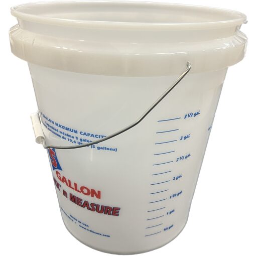 5 Gallon Mix-N-Measure Pail with Handle
