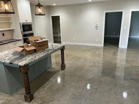 clear coat urethane on concrete floor
