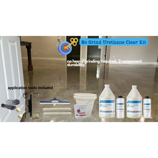 no grind clear urethane kit