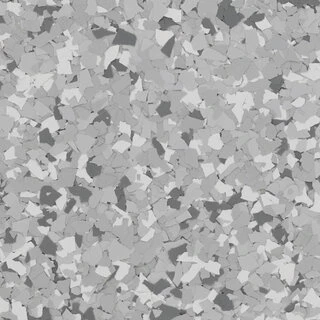 B-908 Stargazer ¼” 25lb | Grays, Grays & Whites Epoxy Chips | Concrete Floor Supply